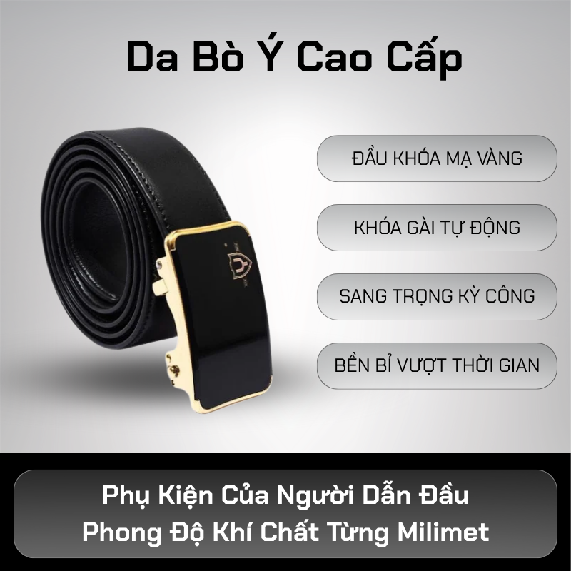 Dây Nịt Da Bò Ý