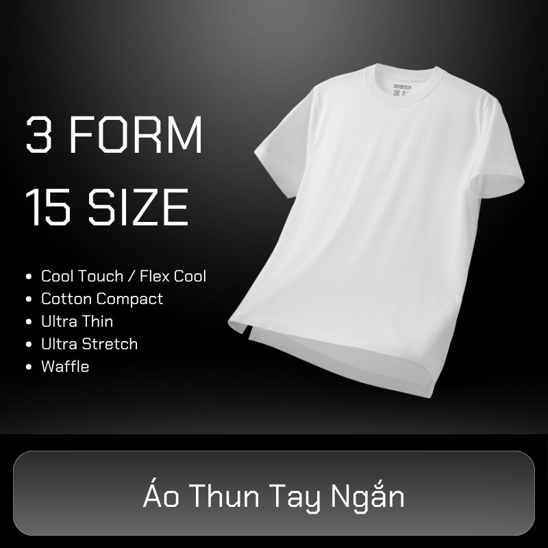 Áo Thun Cổ Tròn Tay Ngắn