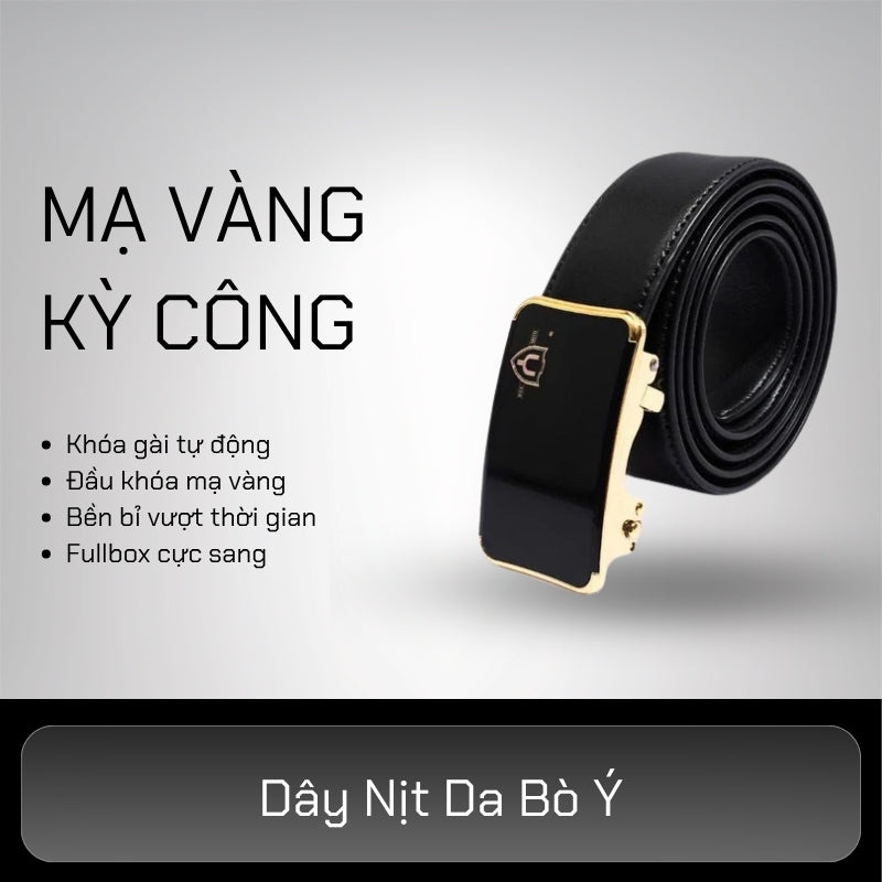 Dây Nịt Da Bò Ý