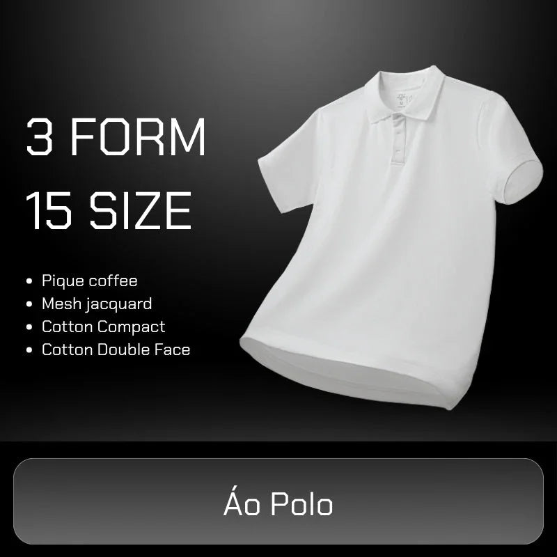 Áo Thun Cổ Polo Tay Ngắn