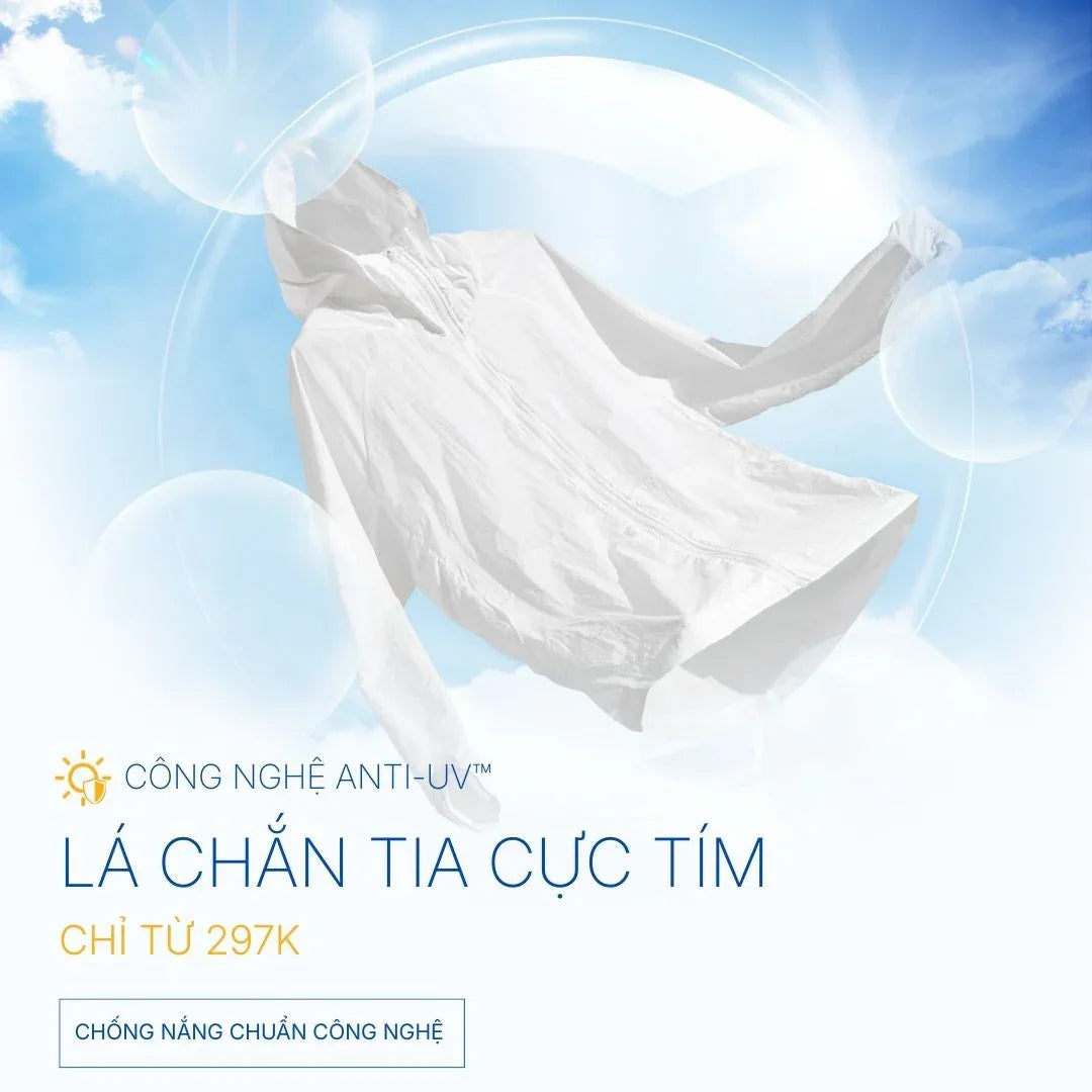 Công Nghệ Anti-UV™ (Trang Phục Chống Tia Cực Tím Bảo Vệ Da)