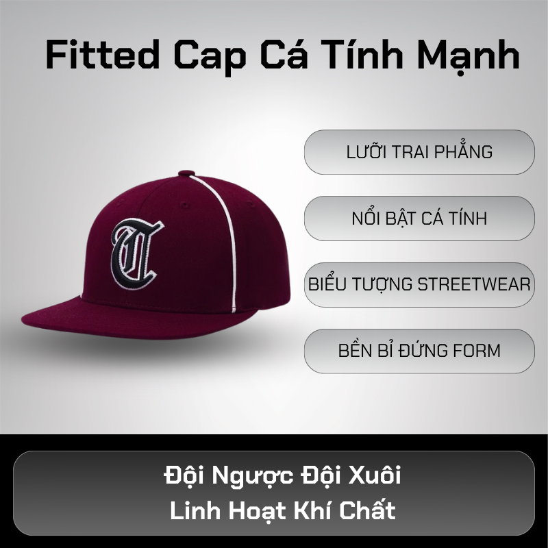 Nón Fitted Cap