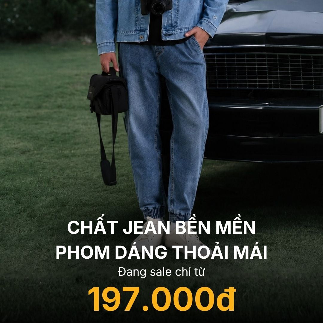 Quần Jeans Jogger - YaMe.vn