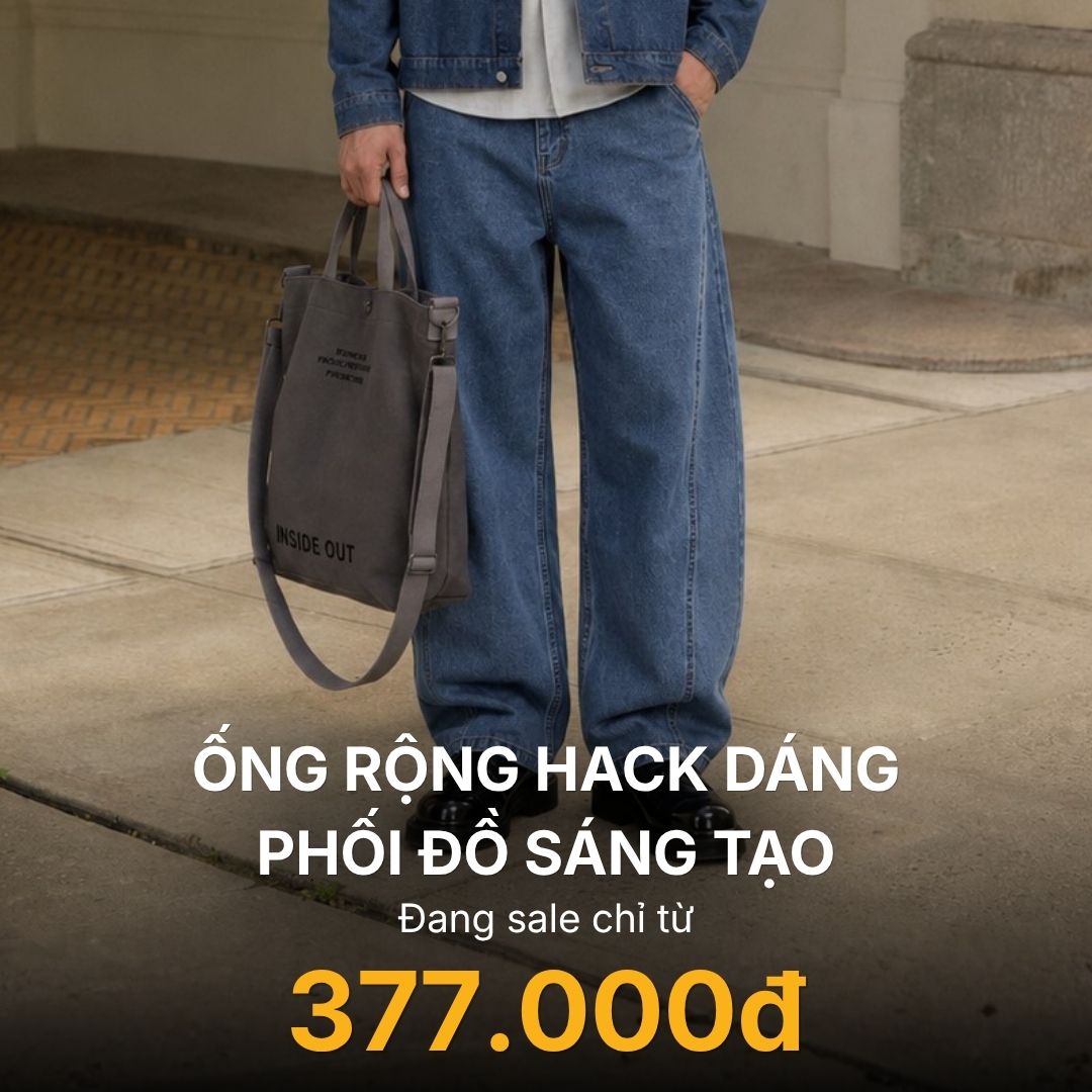 Quần Jeans Loose Fit - YaMe.vn