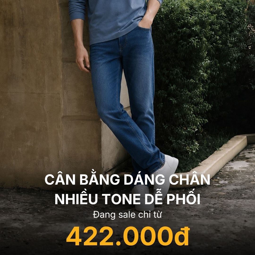 Quần Jeans Regular Fit