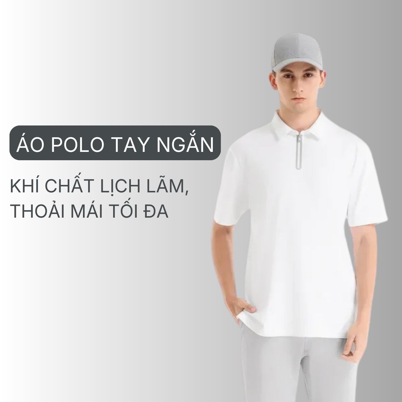 Áo Thun Cổ Polo Tay Ngắn - YaMe.vn