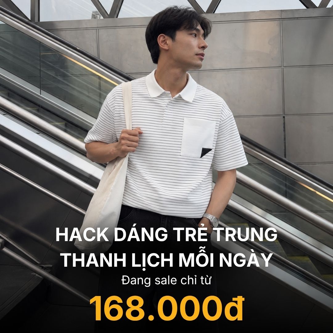 Áo Thun Cổ Polo Tay Ngắn - YaMe.vn