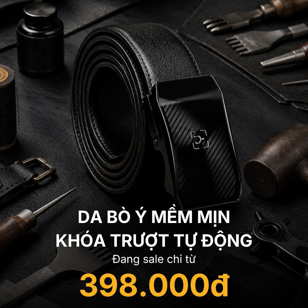 Dây Nịt Da Bò Ý - YaMe.vn