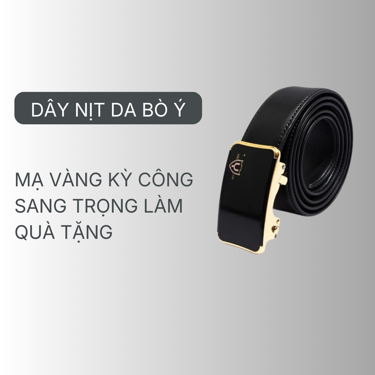 Dây Nịt Da Bò Ý - YaMe.vn