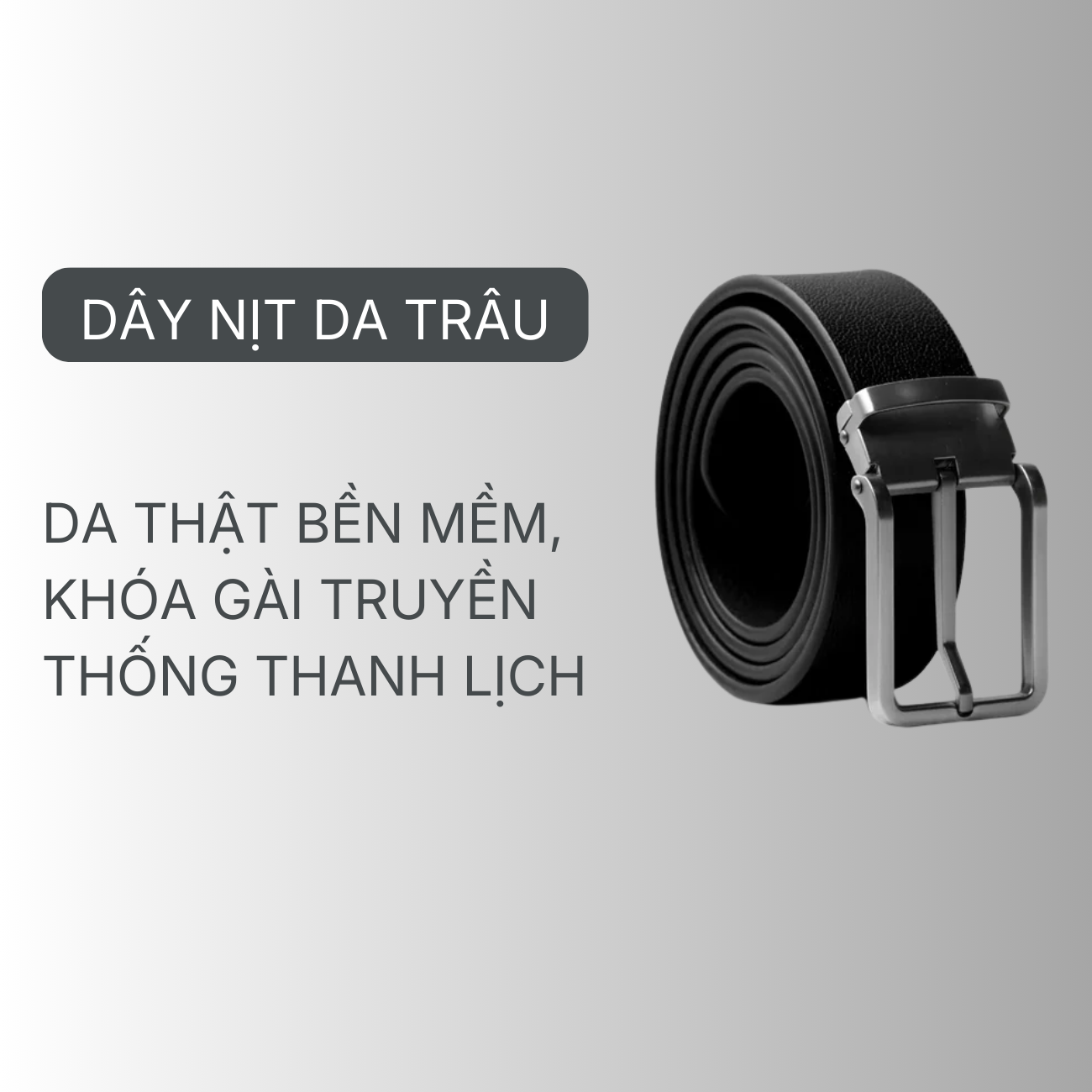 Dây Nịt Da Trâu - YaMe.vn