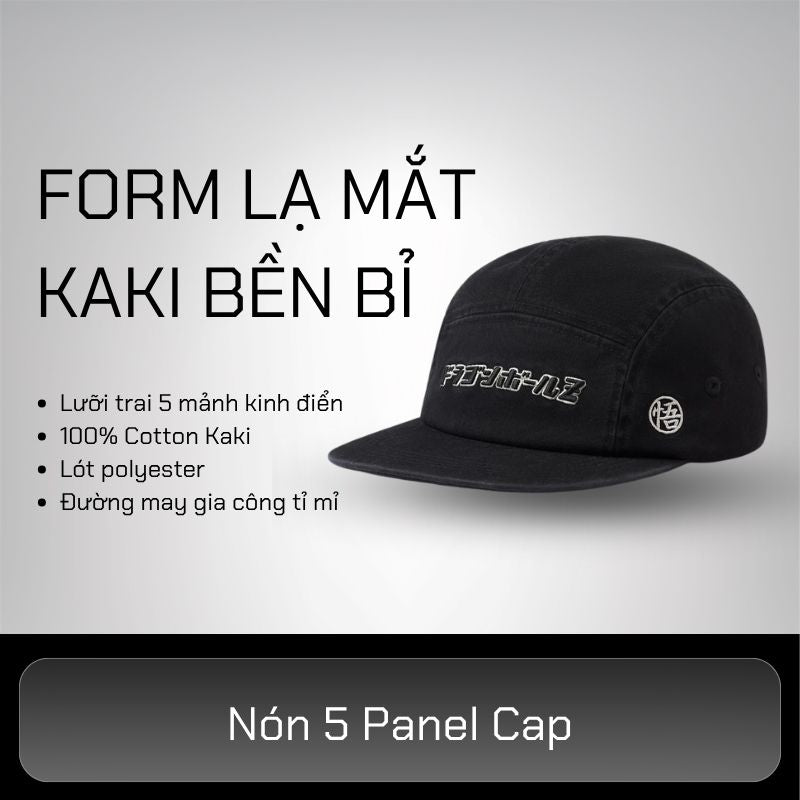 Nón 5 Panel Cap