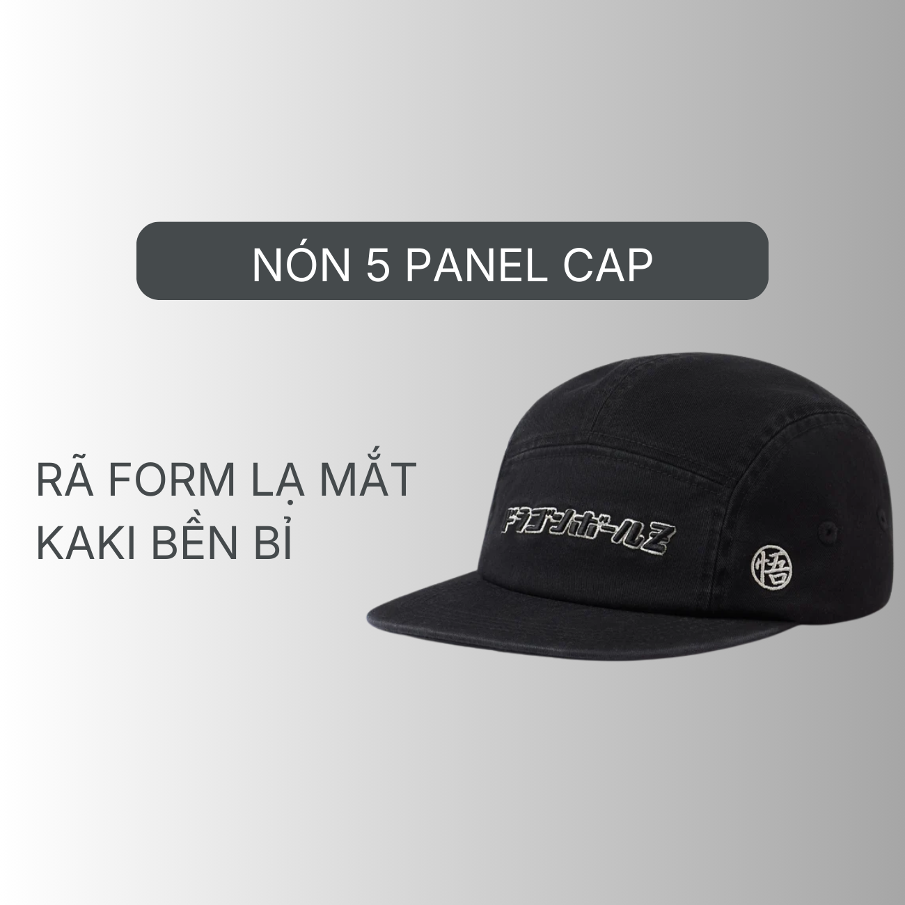 Nón 5 Panel Cap - YaMe.vn