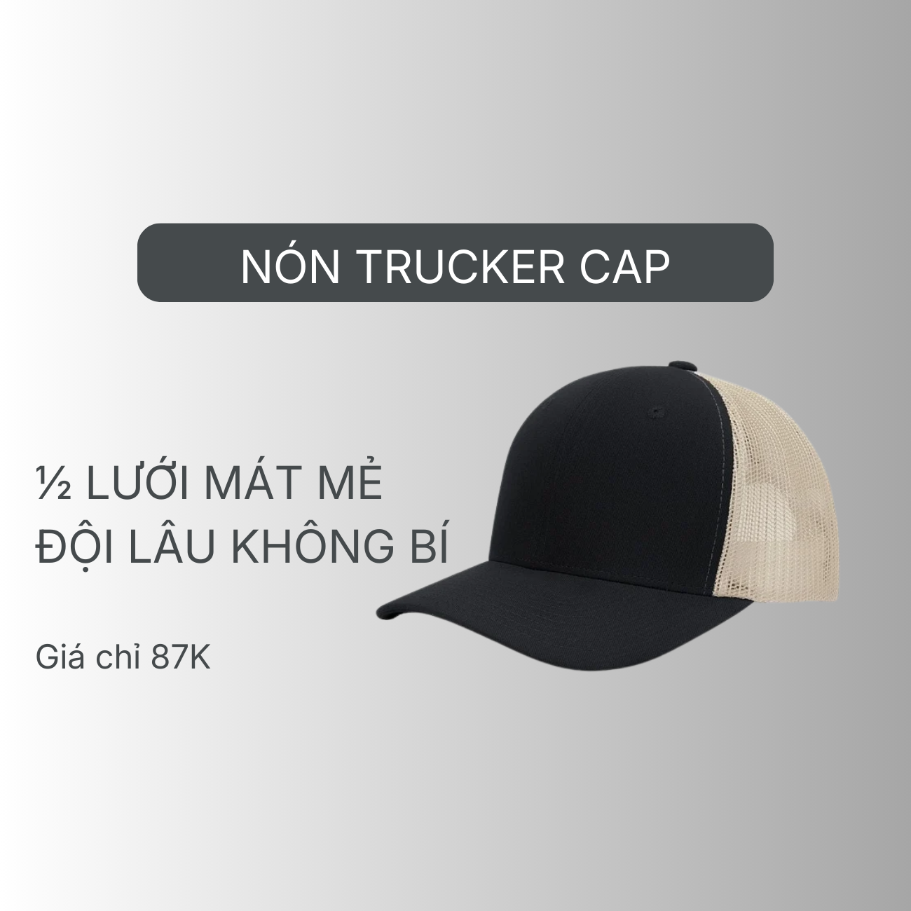 Nón Trucker Cap - YaMe.vn