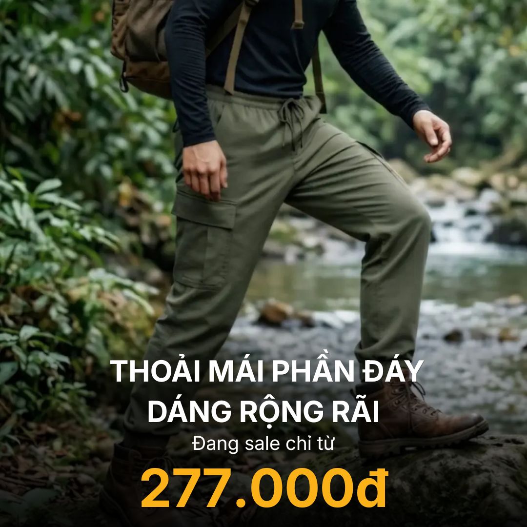 Quần Easy Pant Loose Fit