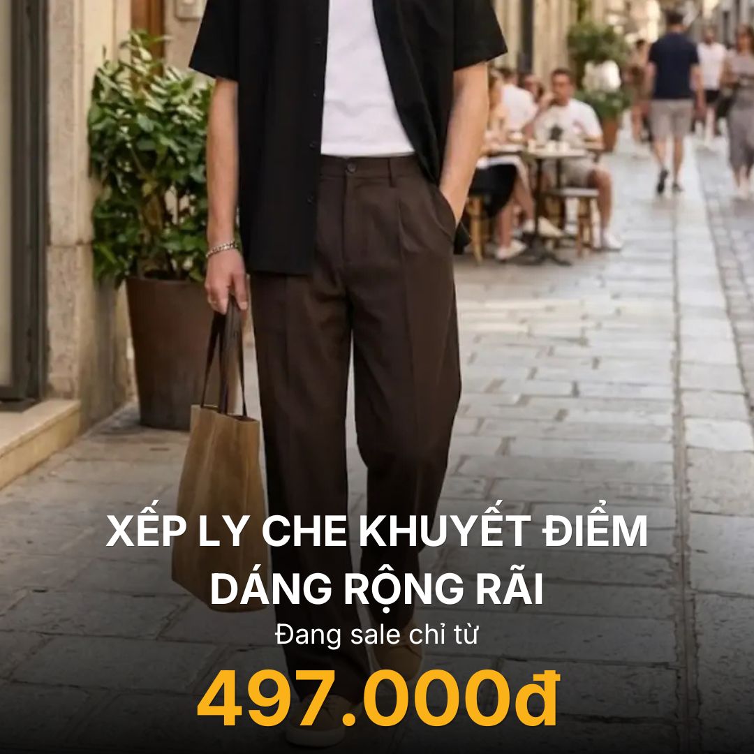 Quần Casual Loose Fit