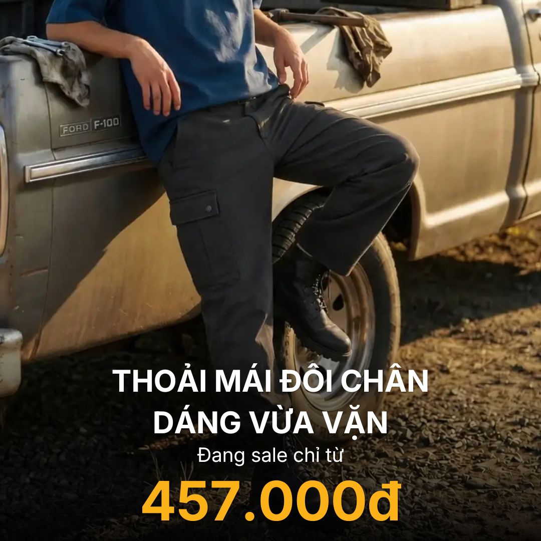 Quần Casual Regular Fit