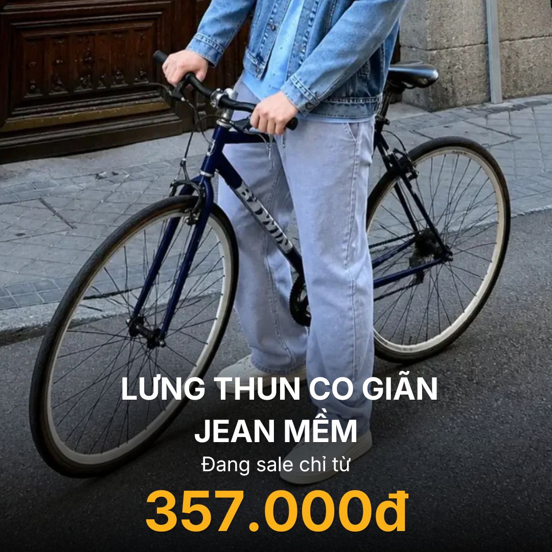 Quần Jeans Lưng Thun