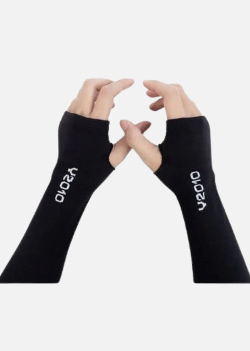 Găng Tay Dài Chống Nắng #Y2010 03 Đen - YaMe.vn