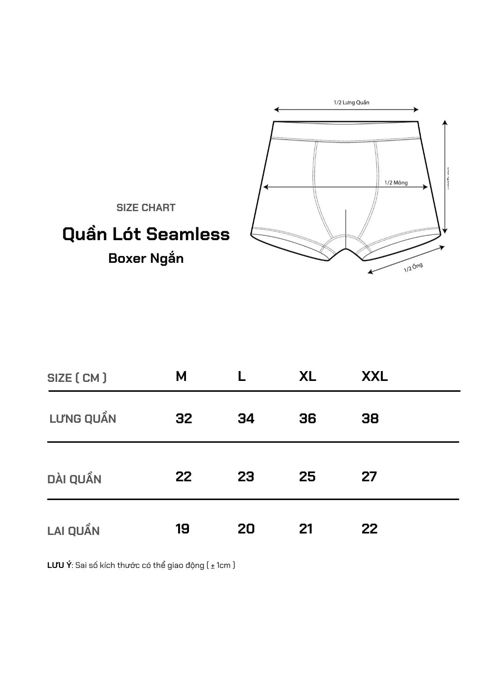 Quần Lót Nam Boxer Seamless Mềm Siêu Co Giãn #Y2010 M2 Combo 3 Free Color - YaMe.vn