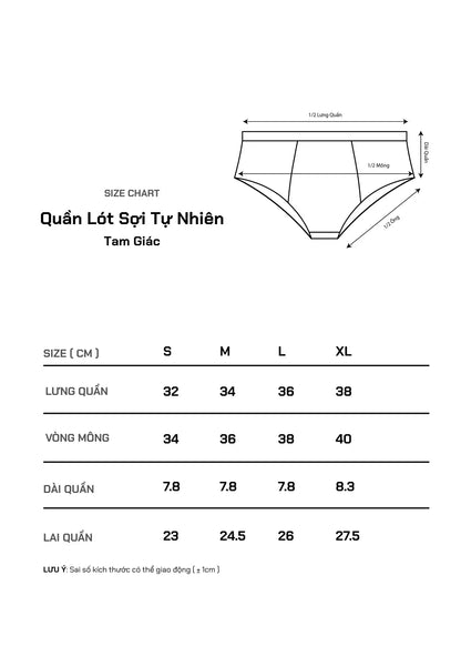 Quần Lót Nam Tam Giác Bamboo Mềm Mại Kháng Khuẩn #Y2010 M8 Xám Đậm - YaMe.vn