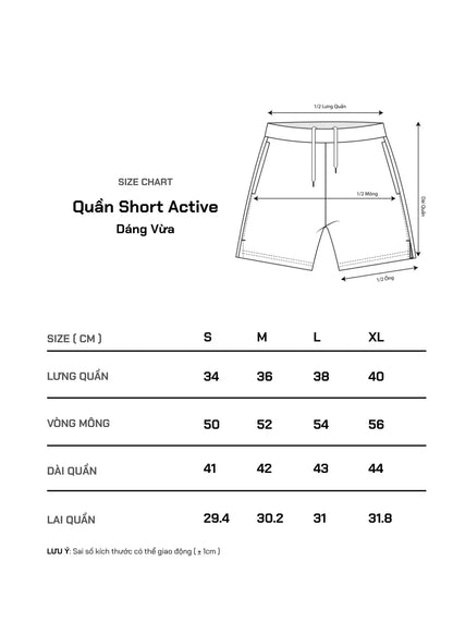Quần Short Thun 7 Inch Vải Hexagon Thoáng Khí Beginner 05 Nâu - YaMe.vn