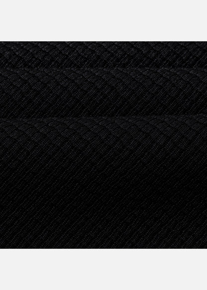 Áo Khoác Cardigan Vải Waffle Thoáng Khí Seventy Seven 38 Đen