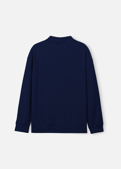 Áo Khoác Cardigan Vải Waffle Thoáng Khí Seventy Seven 38 Xanh Đen