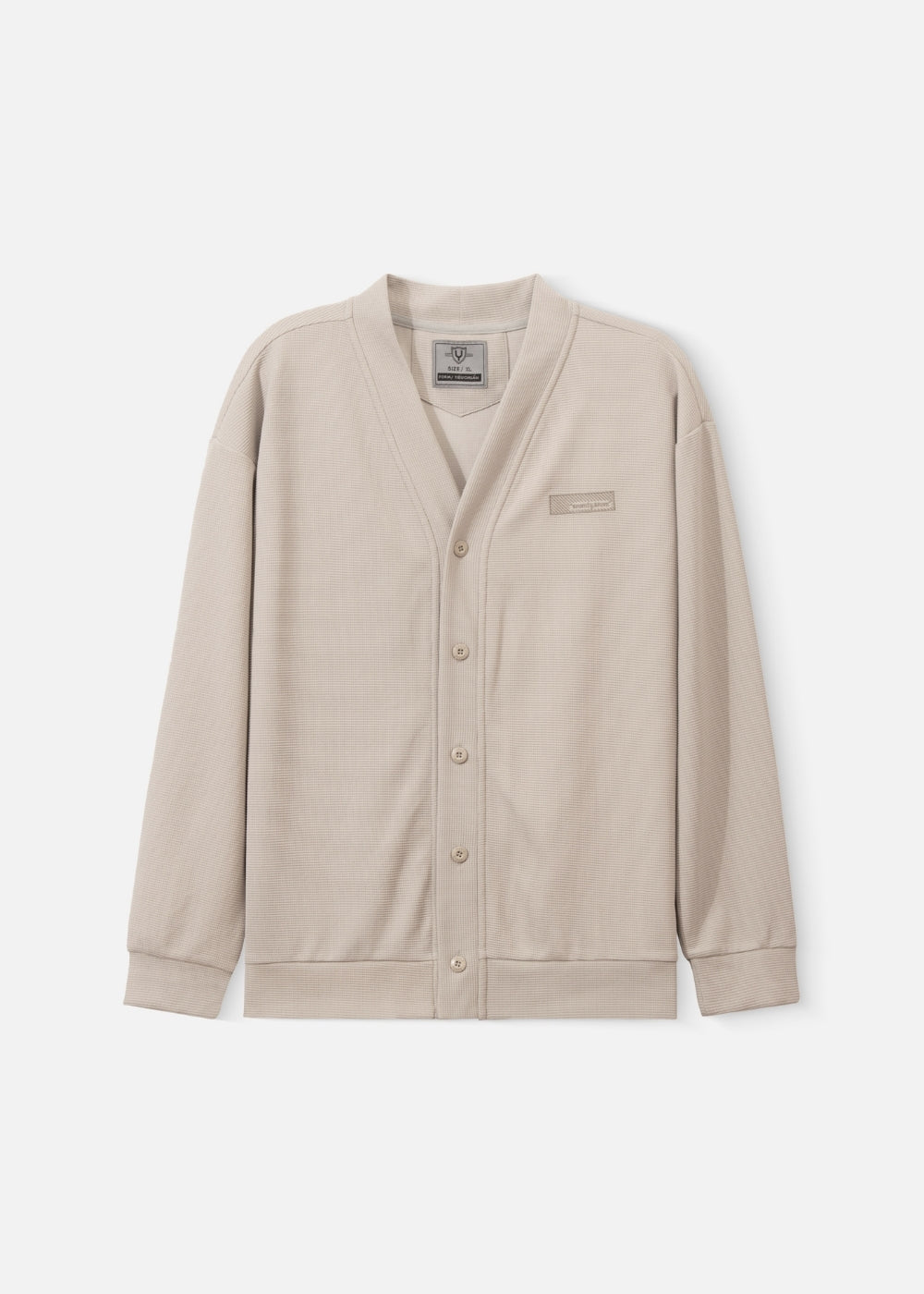 Áo Khoác Cardigan Vải Waffle Thoáng Khí Seventy Seven 38 Be