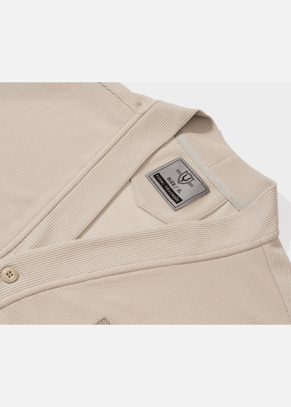 Áo Khoác Cardigan Vải Waffle Thoáng Khí Seventy Seven 38 Be