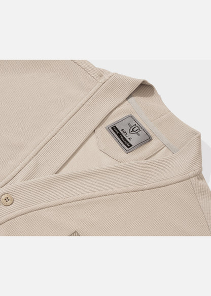 Áo Khoác Cardigan Vải Waffle Thoáng Khí Seventy Seven 38 Be
