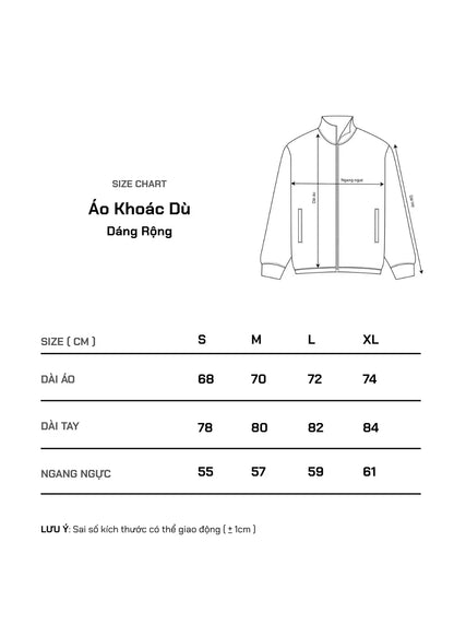 Áo Khoác Gió Trượt Nước Seventy Seven 40 Đen - YaMe.vn