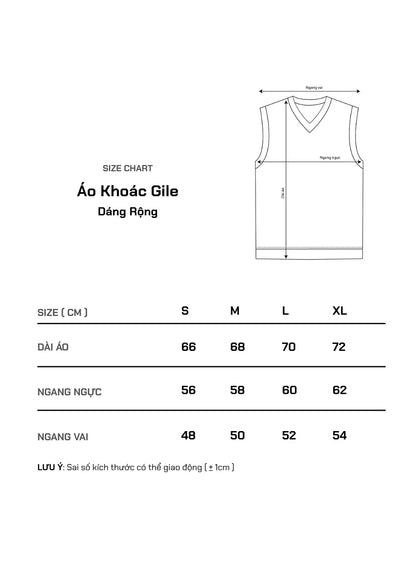 Áo Khoác Gile Nam Vải Waffle Thoáng Khí Seventy Seven 06 Nâu Nhạt - YaMe.vn