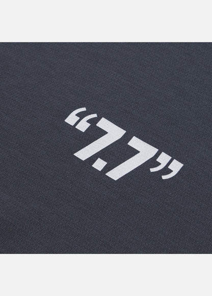 Áo Thun Tay Dài Cotton Phối Màu Seventy Seven 16 Xám
