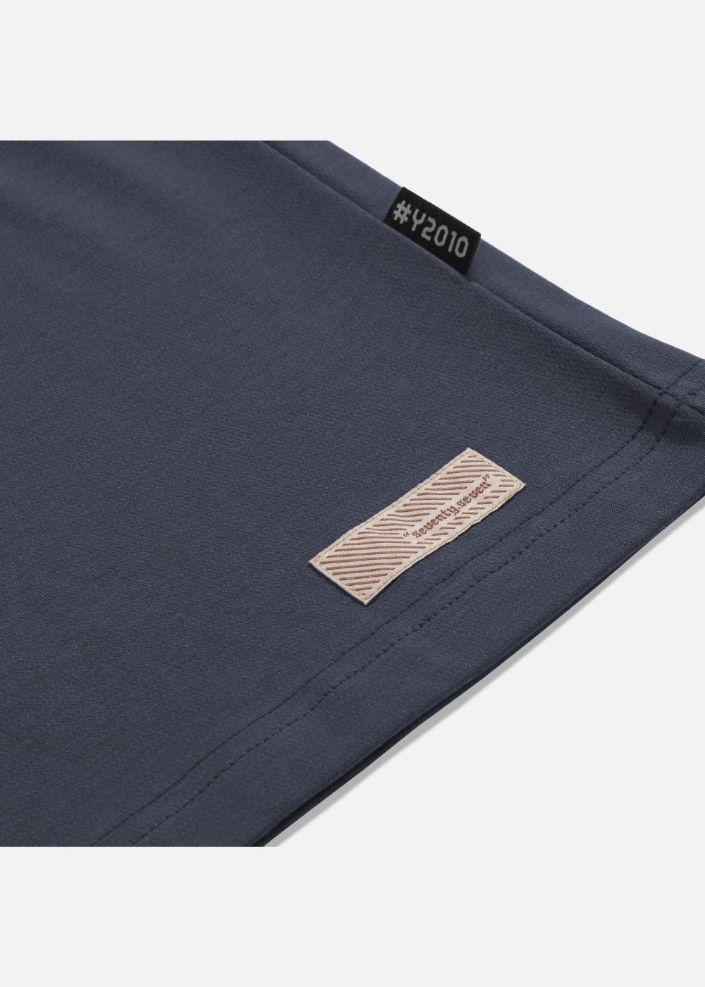 Áo Thun Tay Dài Cotton Phối Màu Seventy Seven 16 Xám