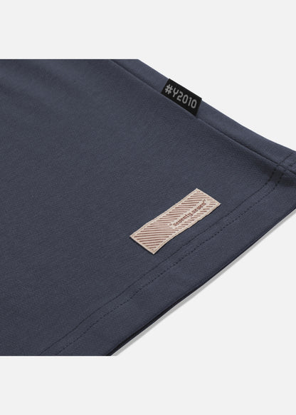 Áo Thun Tay Dài Cotton Phối Màu Seventy Seven 16 Xám