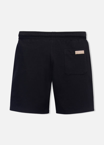 Quần Short Nam Thun Waffle 7 Inch Thoáng Khí Seventy Seven 30 Đen