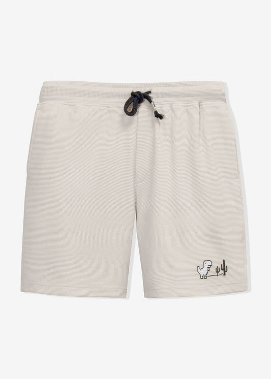 Quần Short Nam Thun Waffle 7 Inch Thoáng Khí Seventy Seven 30 Be