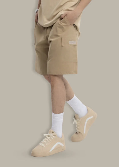 Quần Short Cargo 7 Inch Dù Trượt Nước Seventy Seven 31 Nâu - YaMe.vn