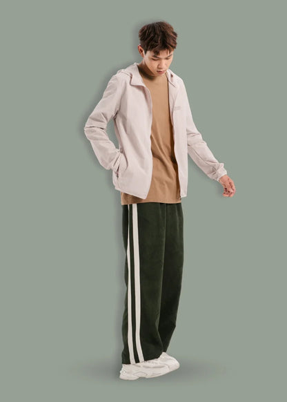 Quần Jogger Corduroy Ít Nhăn Seventy Seven 33 Xanh Lá Đậm - YaMe.vn