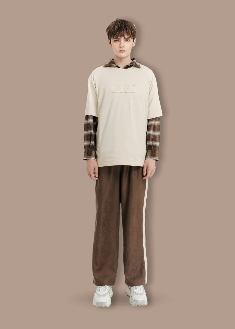 Áo Thun Aura Cotton Mềm Mại No Style M13 Be - YaMe.vn