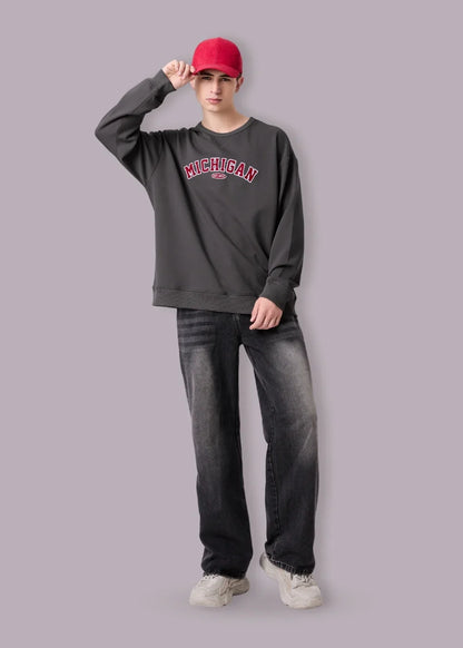 Áo Thun Sweater Cotton Giữ Ấm No Style M20 Xám - YaMe.vn