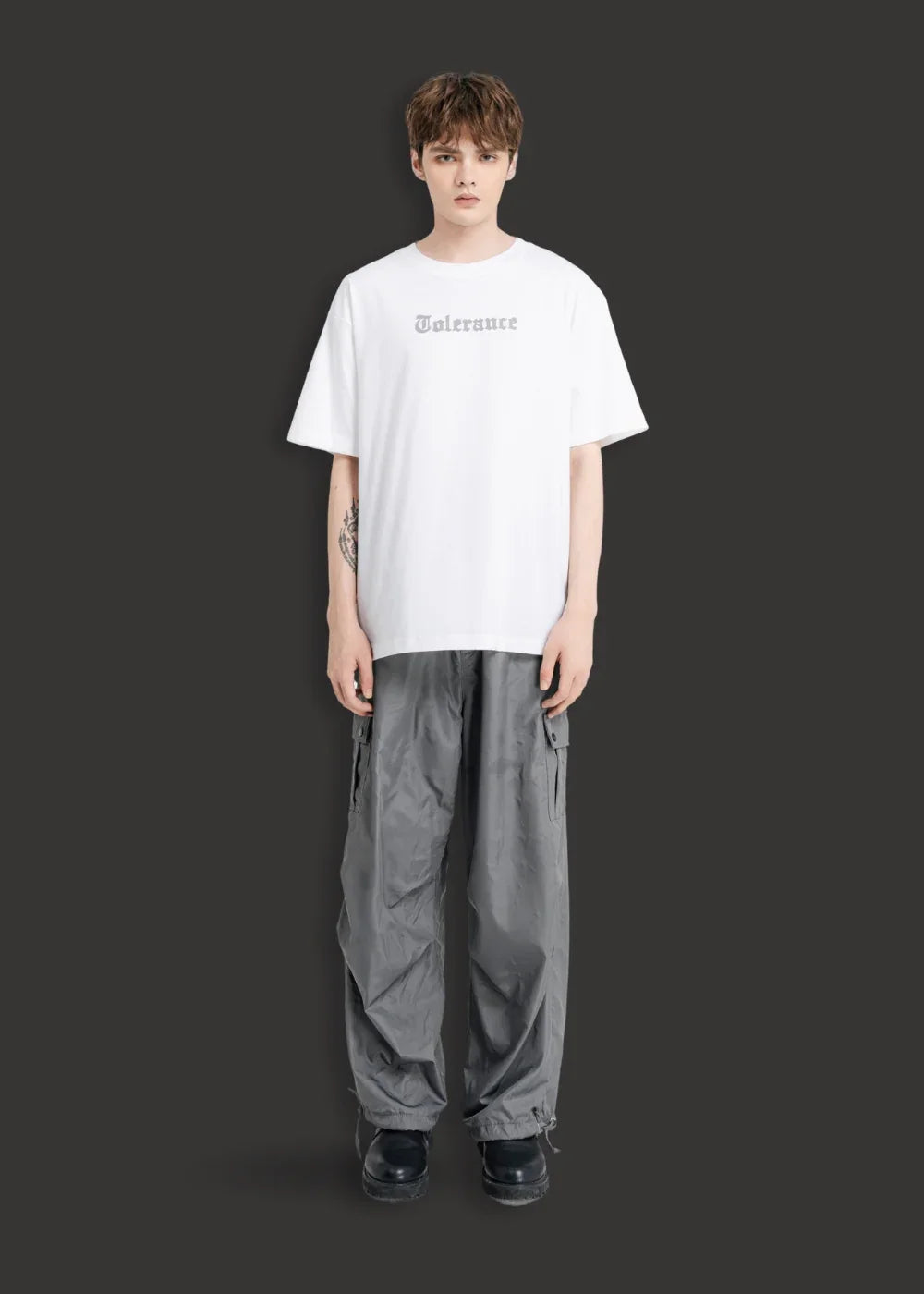 Áo Thun Graphic Mềm Mại Thoáng Mát No Style M6 Trắng - YaMe.vn