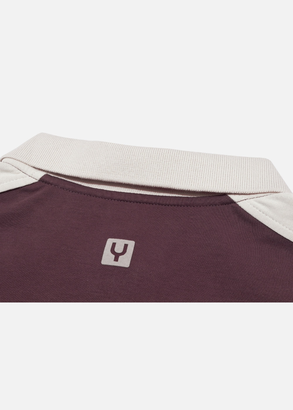 Áo Polo Sweater Cotton Phối Màu No Style M37 Nâu