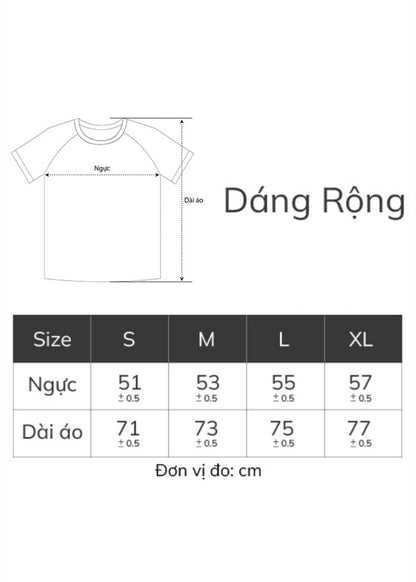 Áo Thun Tay Ngắn Cotton No Style M48 Đen