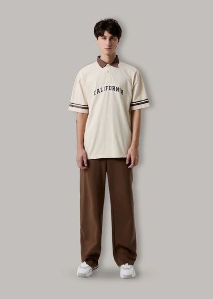 Áo Polo Tay Ngắn Sporty Siêu Mềm Mịn No Style M27 Be - YaMe.vn