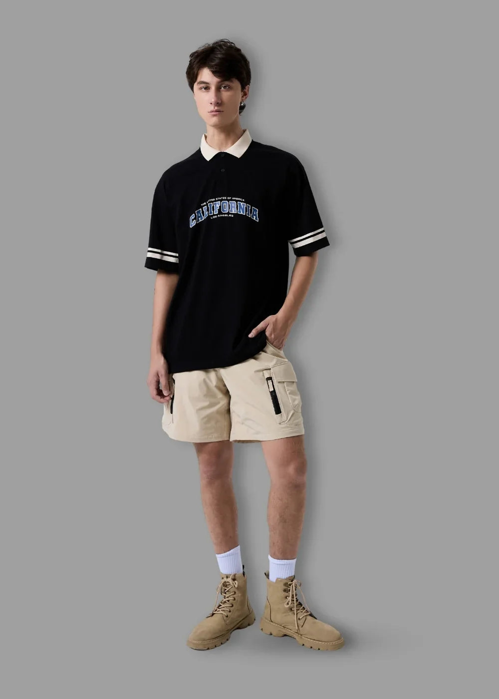 Áo Polo Tay Ngắn Sporty Siêu Mềm Mịn No Style M27 Đen - YaMe.vn