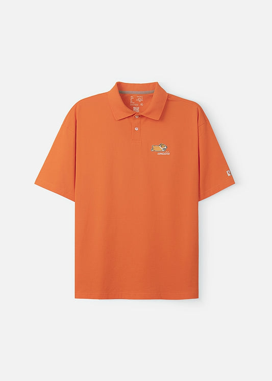 Áo Polo Tay Ngắn Cotton No Style M24 Cam