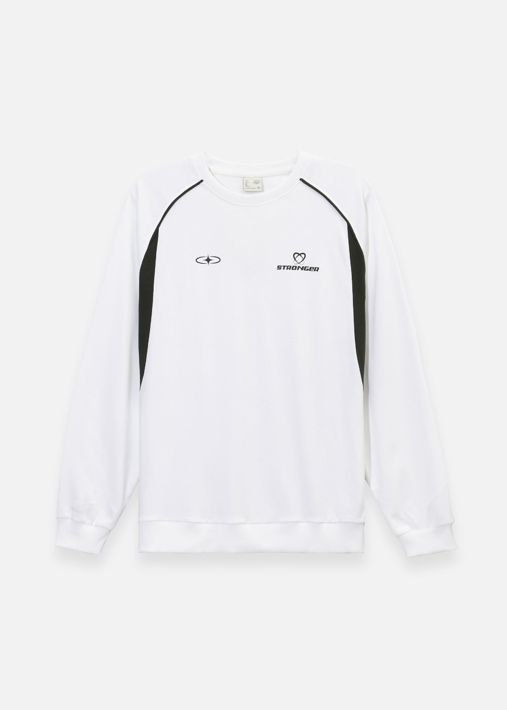 Áo Thun Sweater Raglan No Style M16 Trắng