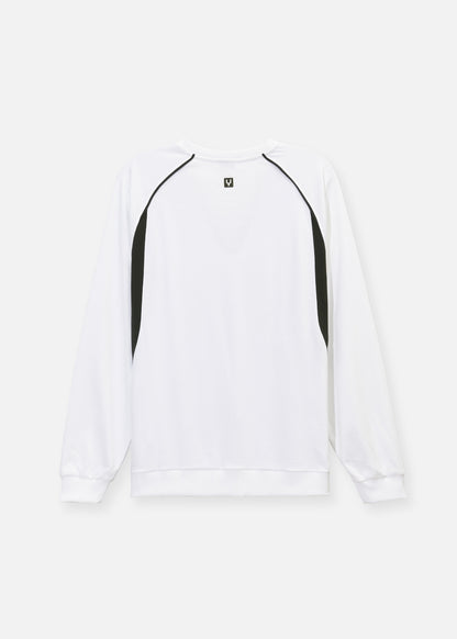 Áo Thun Sweater Raglan No Style M16 Trắng