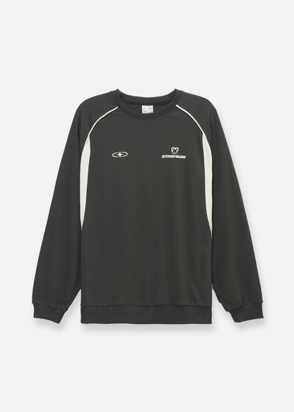 Áo Thun Sweater Raglan No Style M16 Xanh Rêu